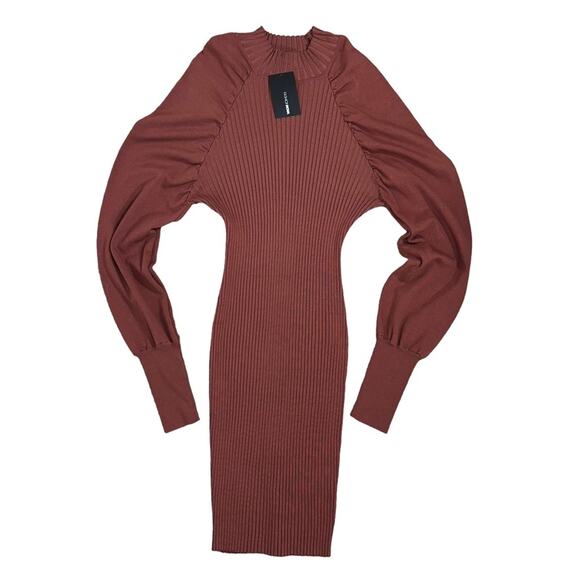 NEW Fashion Nova Milan Sweater Mini Dress Size 2X - Picture 5 of 12